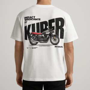 Round Neck Riser T-Shirt For Men’s