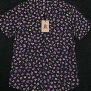 Violet Blossom Summer Shirt For Men’s