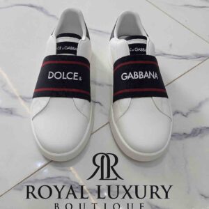 Dolce And Gabbana Signature Strap Sneakers