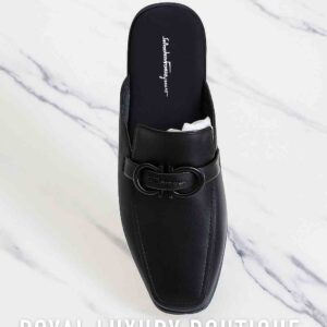 Bottega Veneta Black Woven Mules