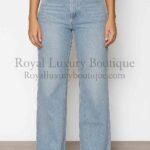 Classic Charm High-Waisted Straight-Leg Jeans