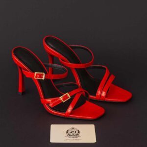 Strappy Buckle Heels