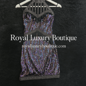 Midnight Sparkle Sequin Mini Dress
