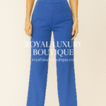 Royal Blue Tailored Trousers – Effortless Chic